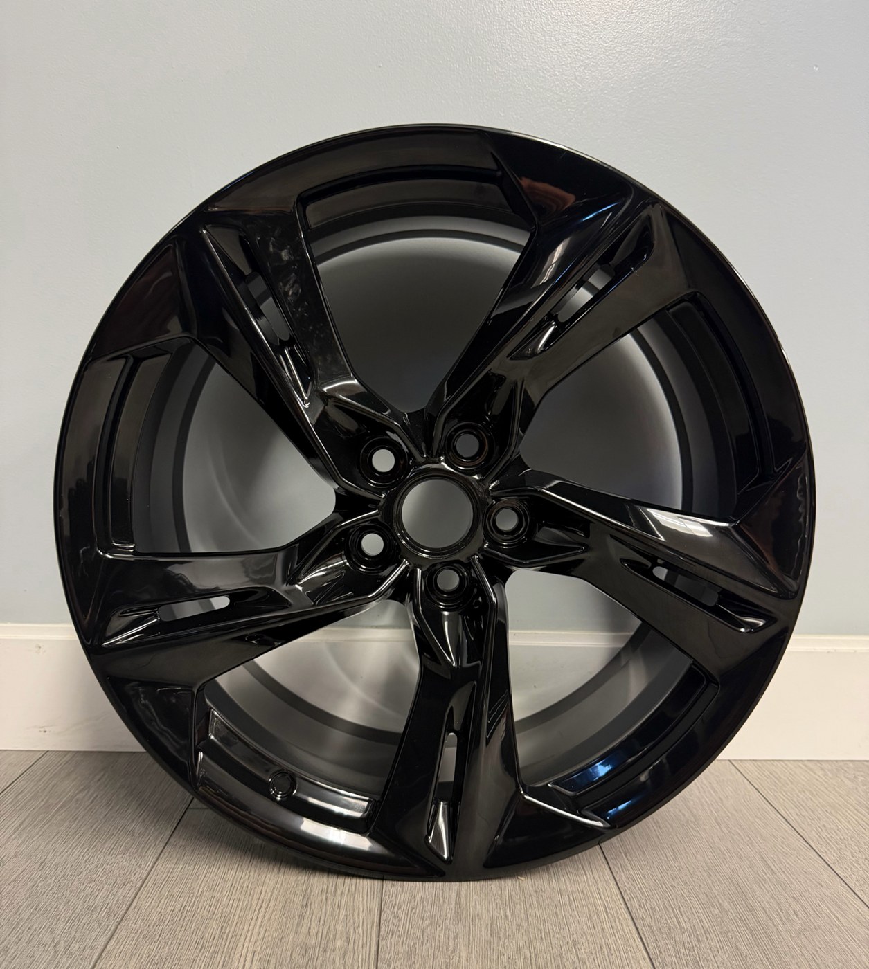Chevrolet Camaro OEM Staggered Wheels — Gloss Black