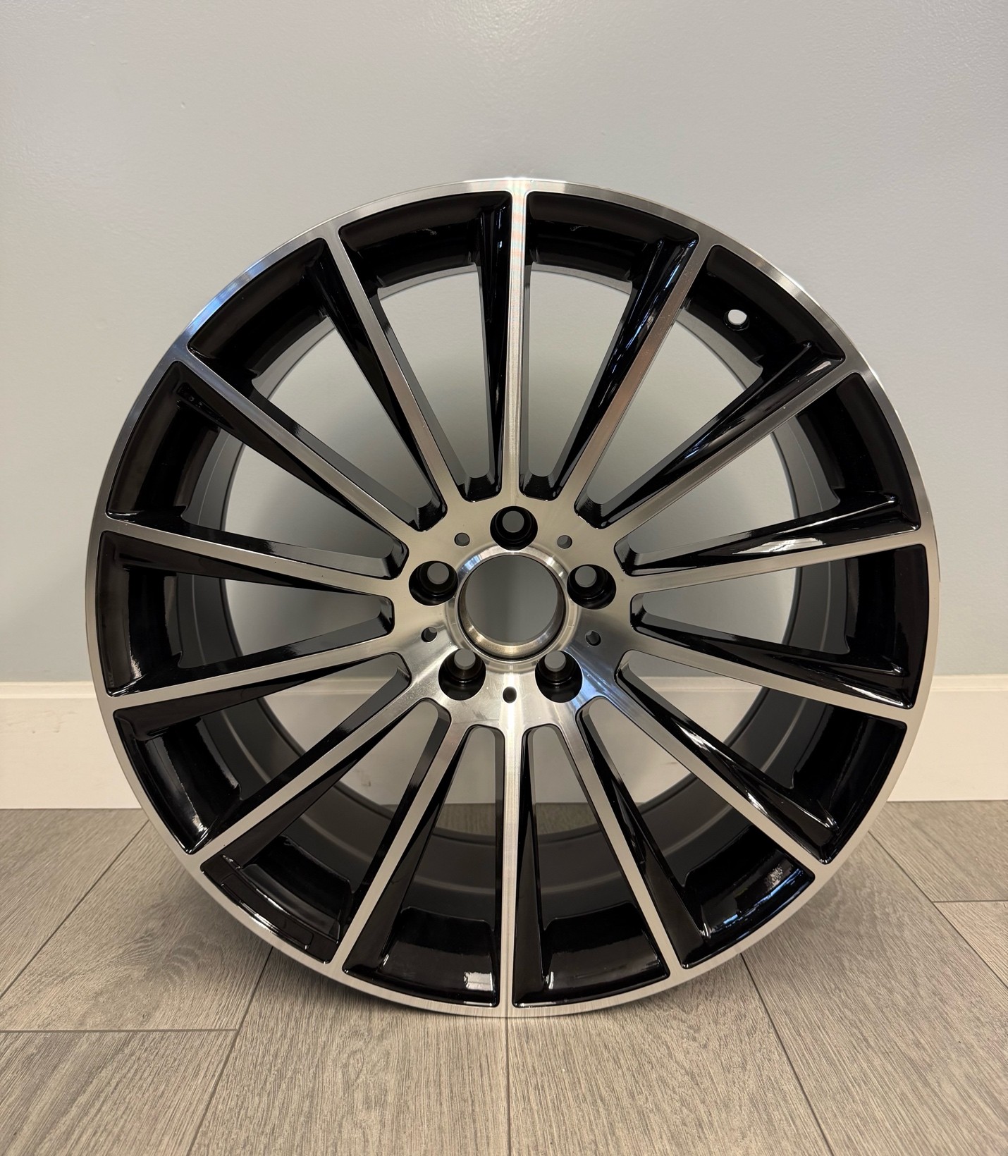 Mercedes-Benz Staggered Wheels — Machined Black