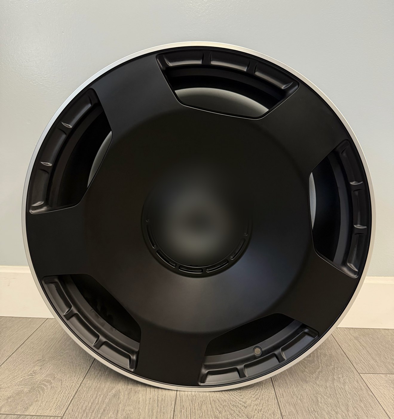 Mercedes G-Wagon Aftermarket Wheels — Satin Black / Machined Lip