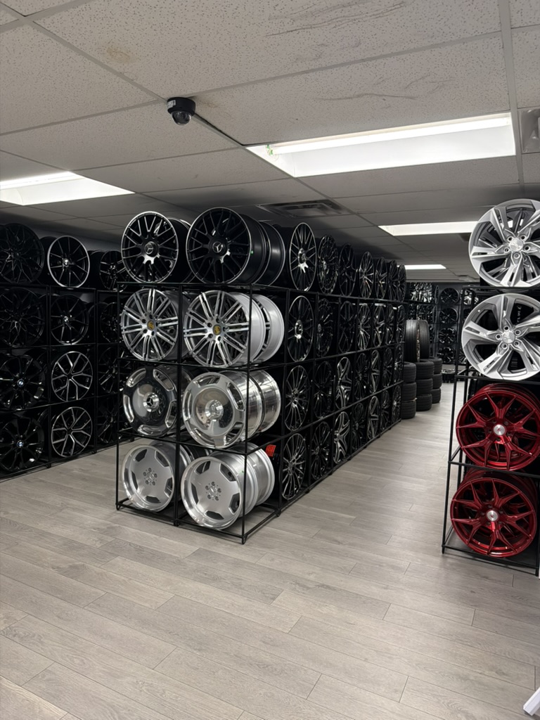 Best Tires showroom floor