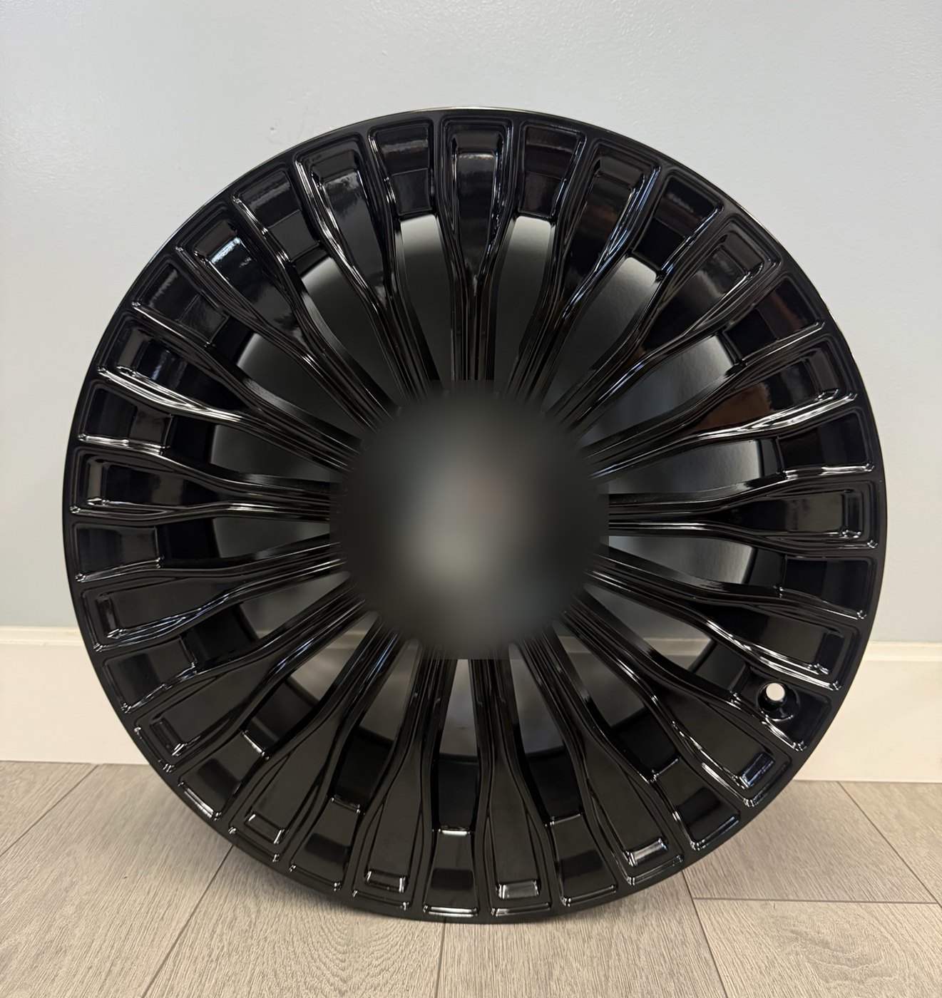 Mercedes Aftermarket Staggered Wheels — Gloss Black