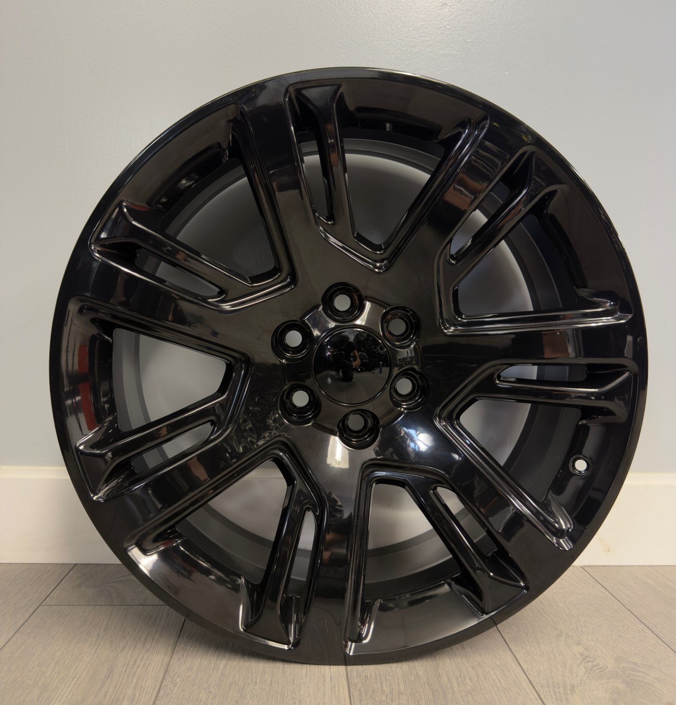 Cadillac Escalade OEM Wheels — Gloss Black