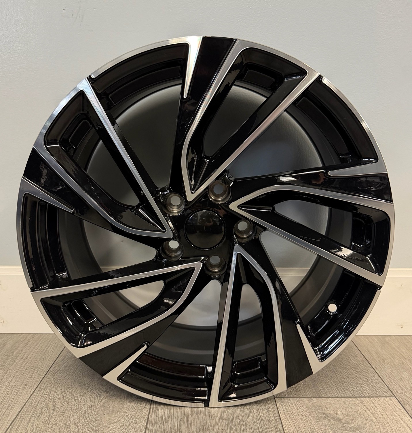 Audi Aftermarket Wheels — Machined Black