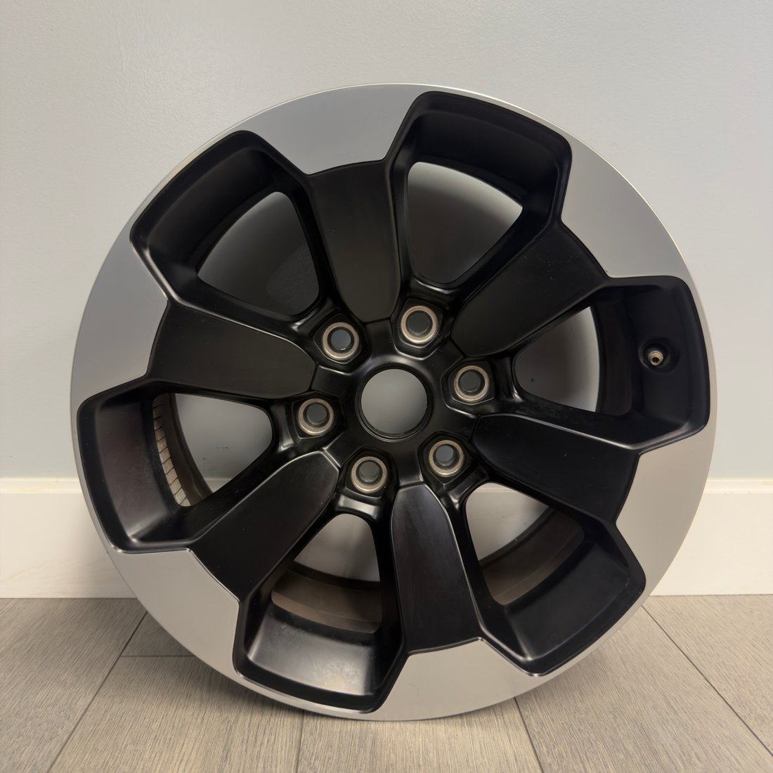 Dodge RAM OEM Wheels — Machined Black